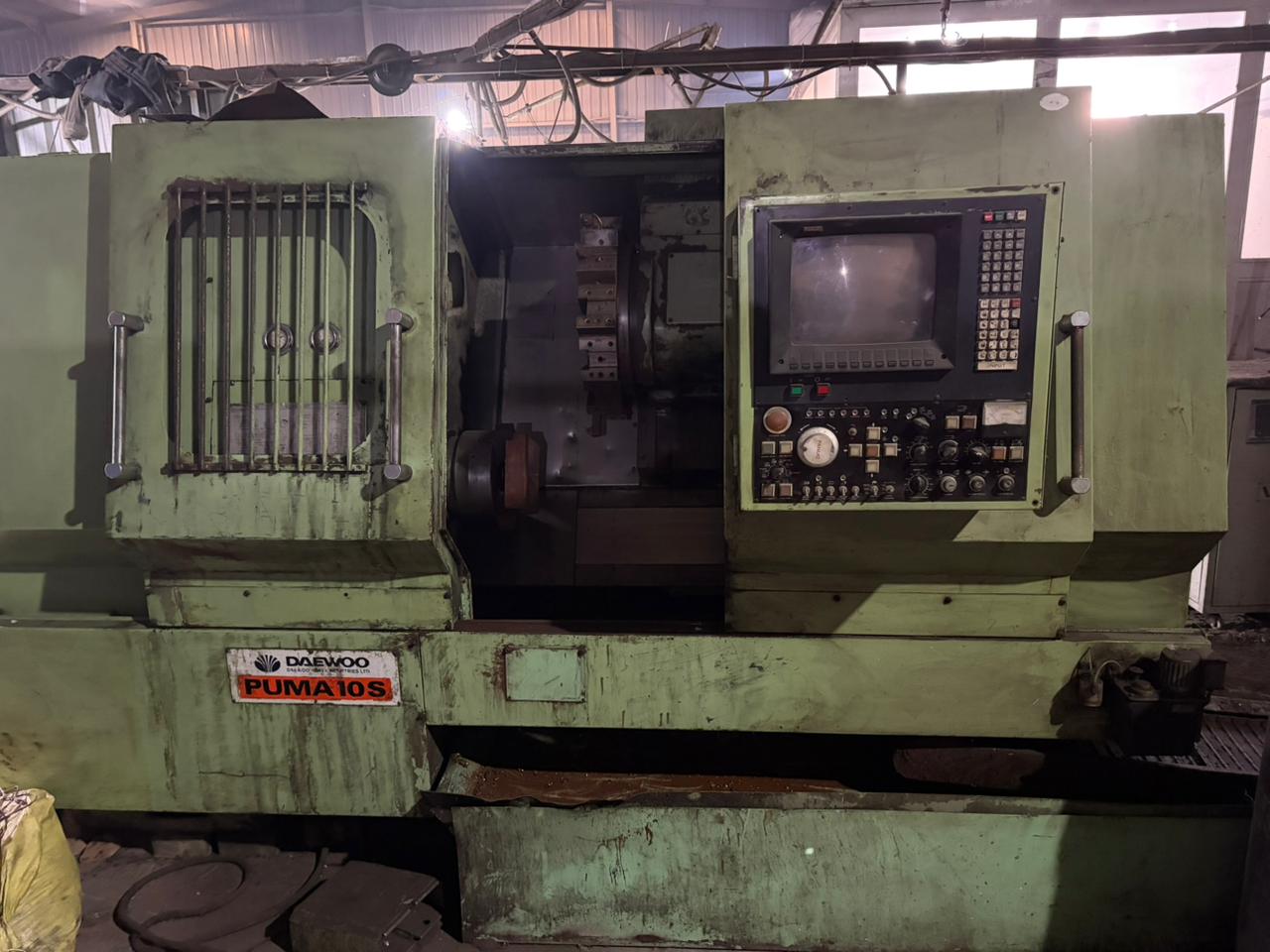 Used Daewoo PUMA 10S CNC Turning Center for Sale