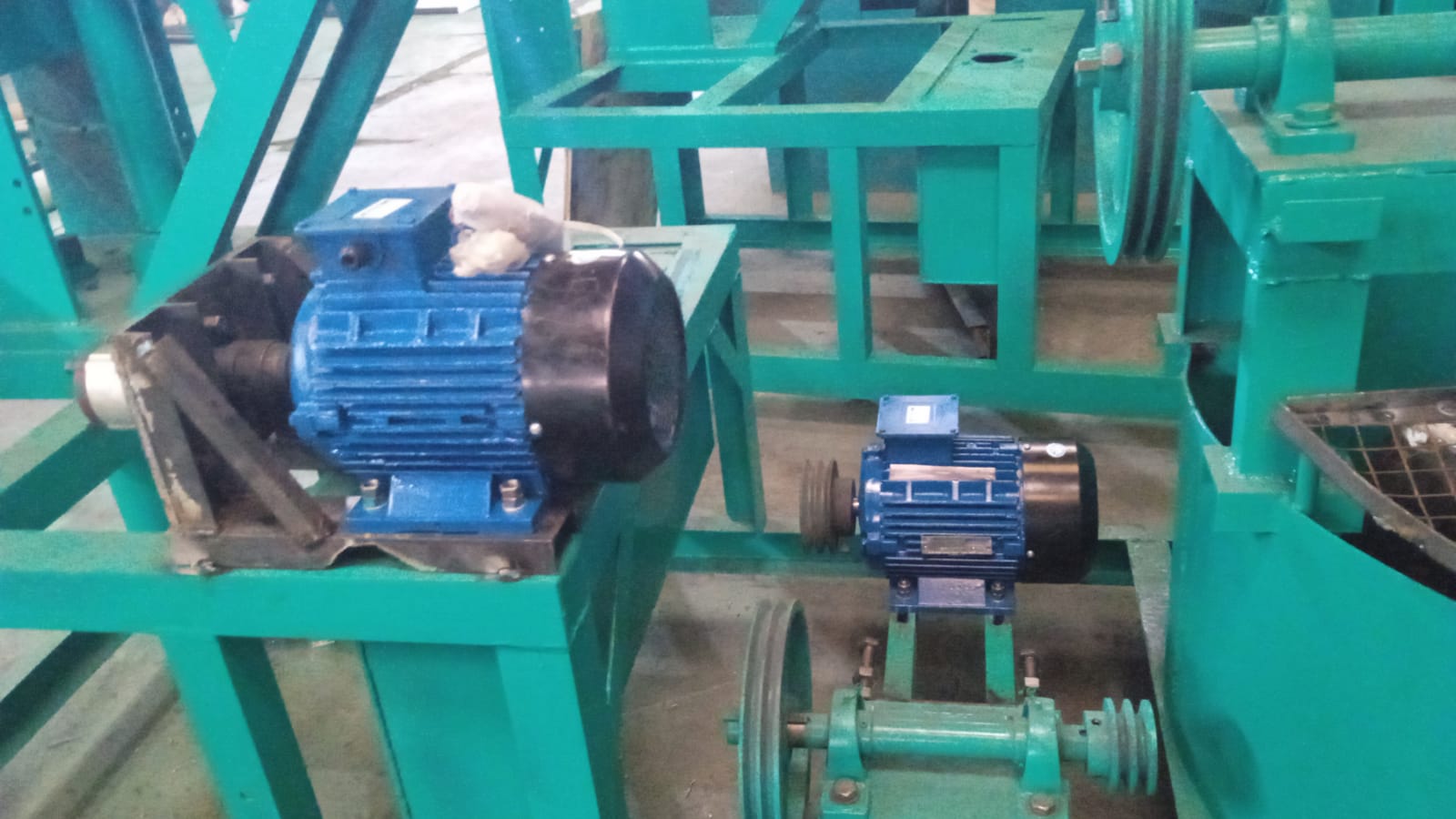 Concrete bricks Making machine 2