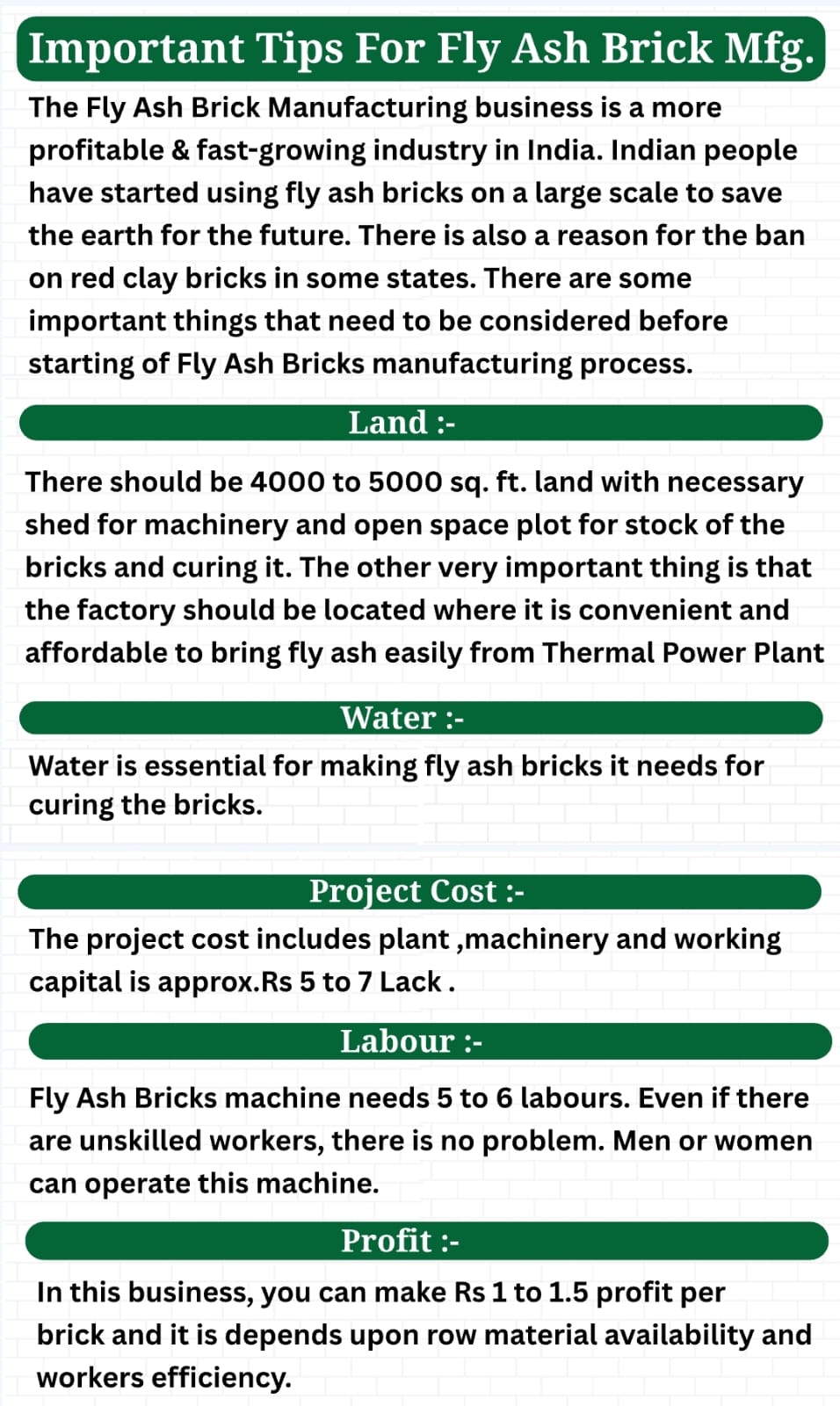 Concrete bricks Making machine 4