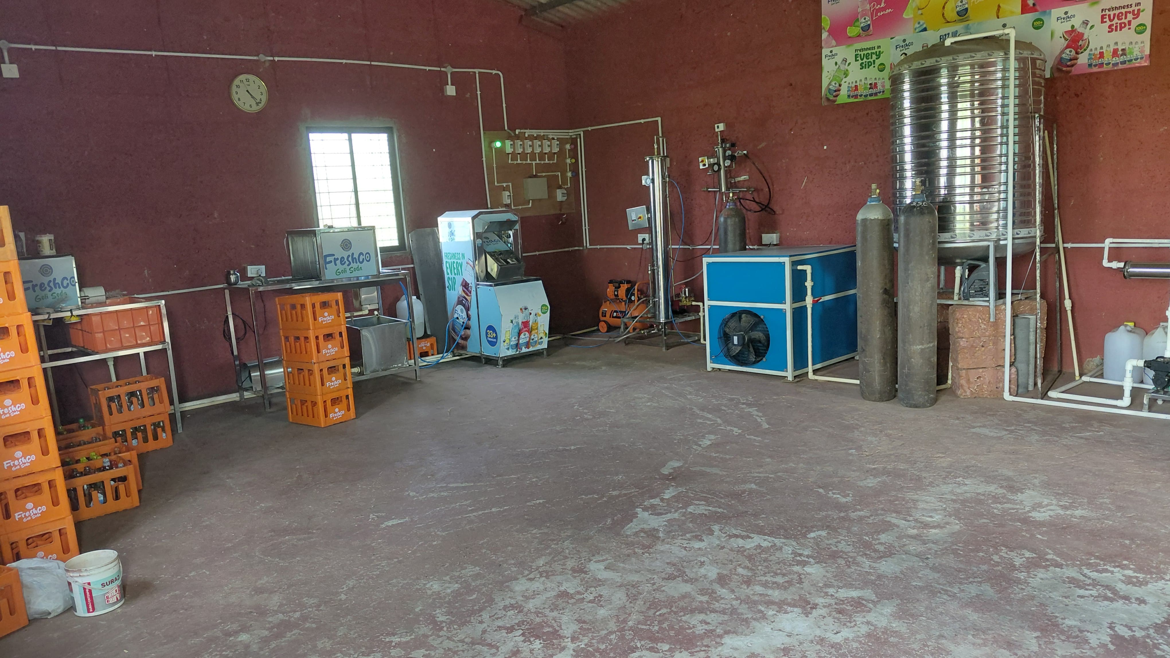 Golisoda manufacturing machines