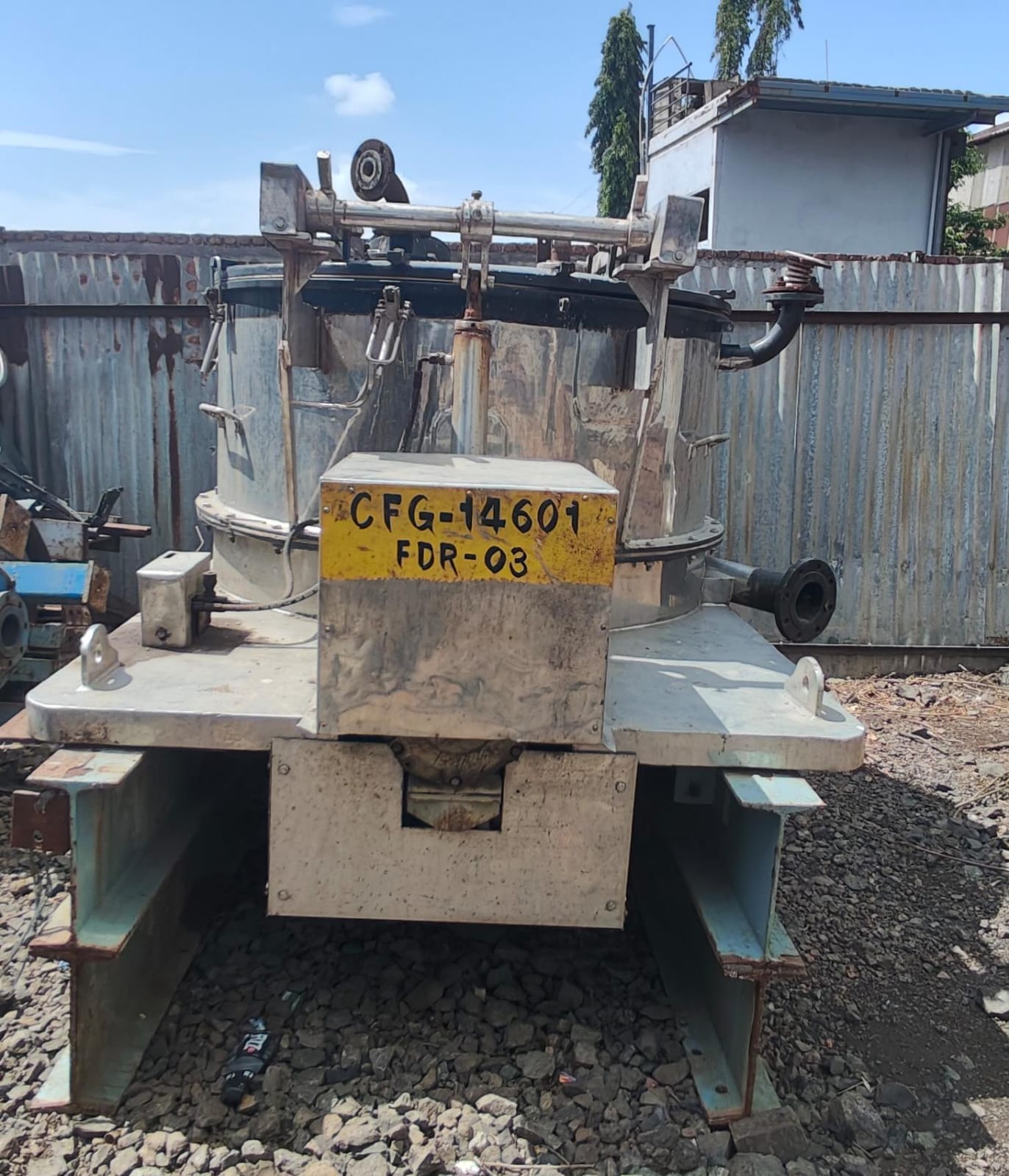 48" Halar Coated SS 316 Centrifuge 2