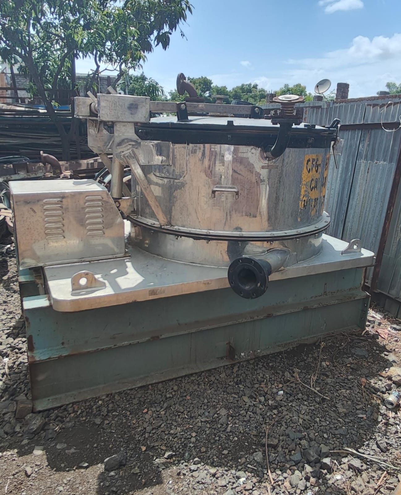 48" Halar Coated SS 316 Centrifuge 4