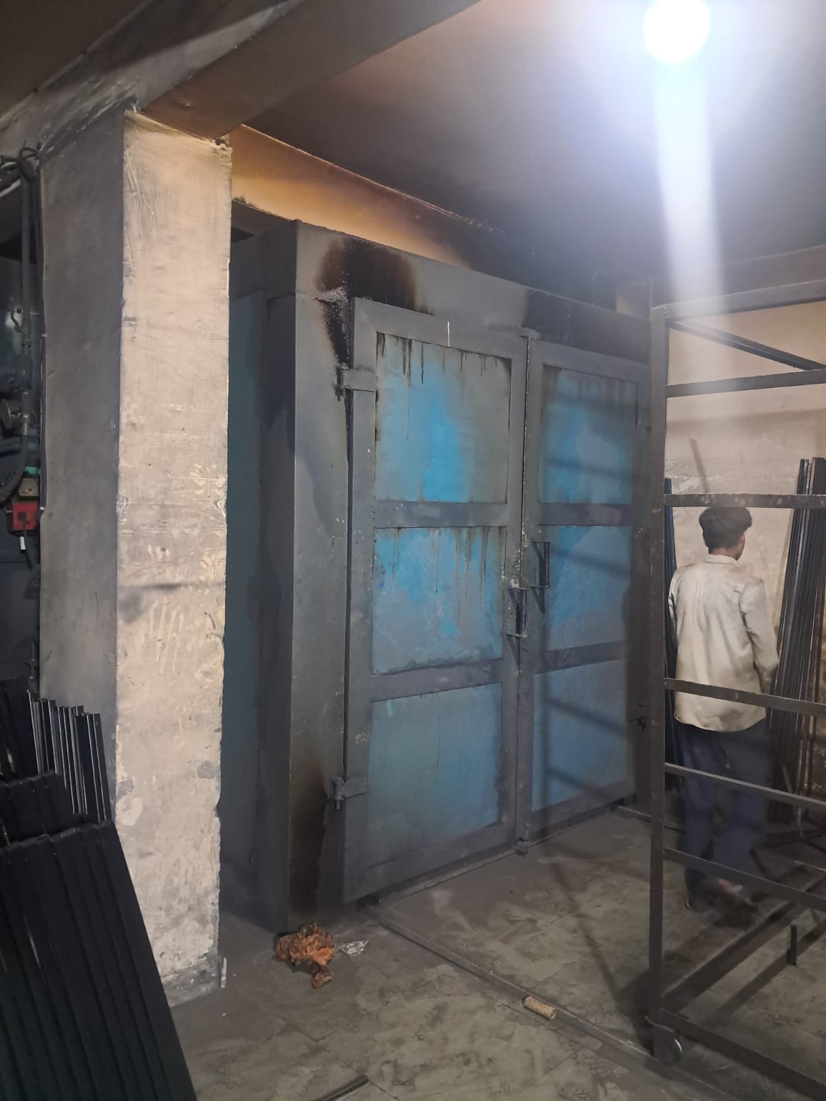 Industrial Powder Coating Oven (Full Set) with Compressor 3