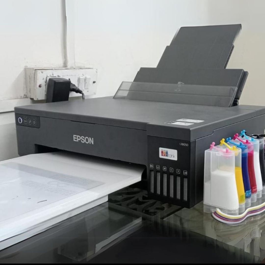 Epson DTF PRINTER 18050 AND HEAT PRESS MACHINE 16 24 2