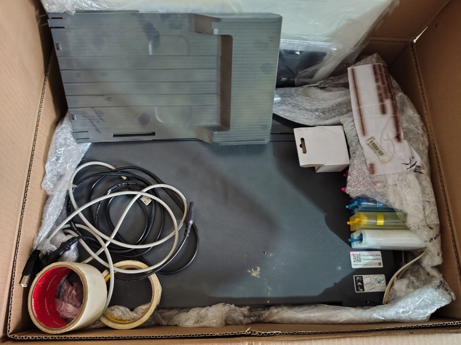 Epson DTF PRINTER 18050 AND HEAT PRESS MACHINE 16 24 3