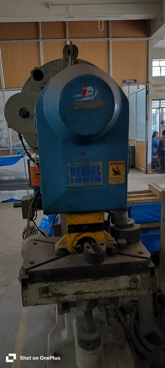 HENSEL INDIA PVT LTD POWER PRESS 25TON