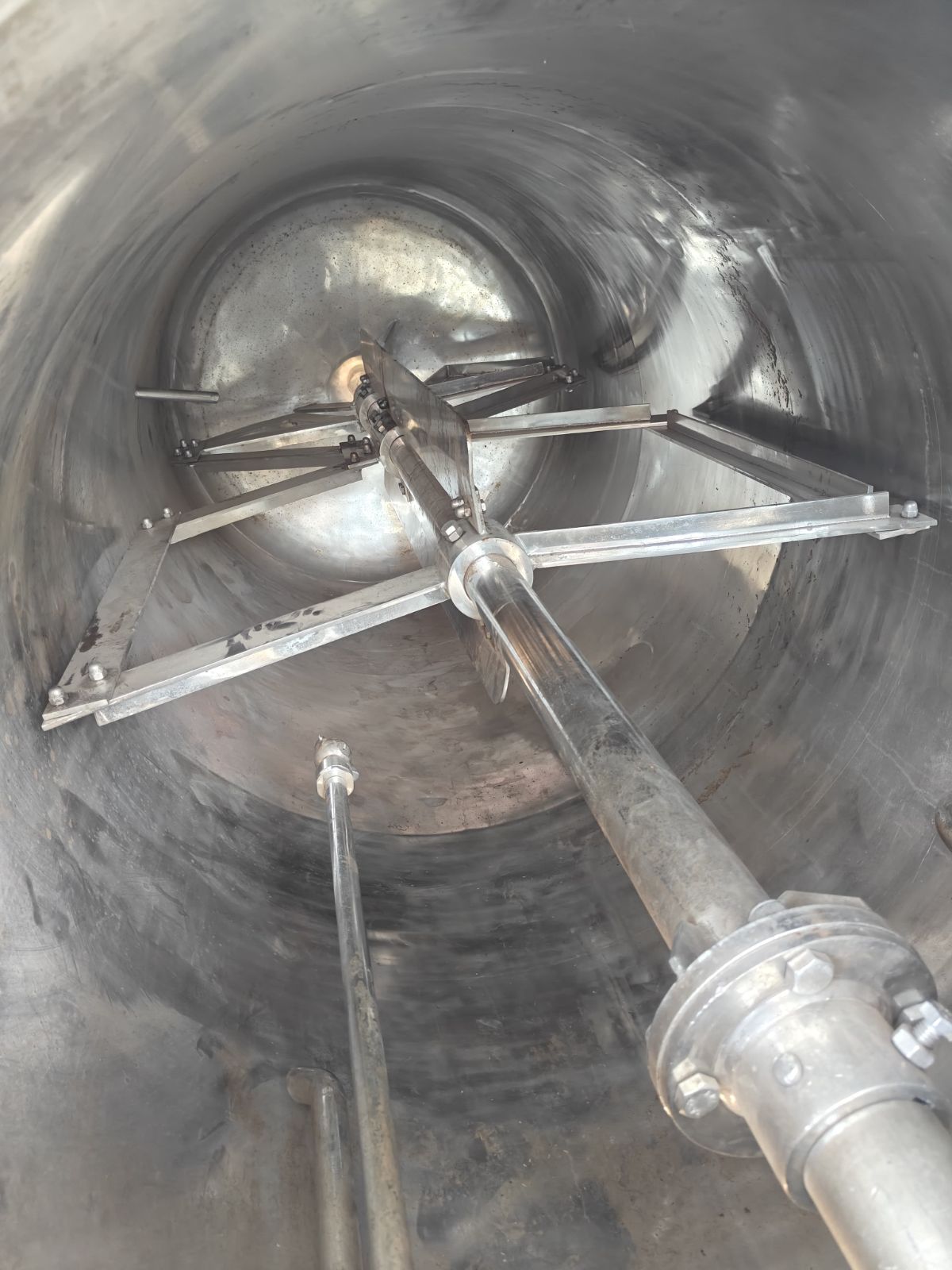 3 KL SS 316 GMP Reactor with Anchor Agitator 5