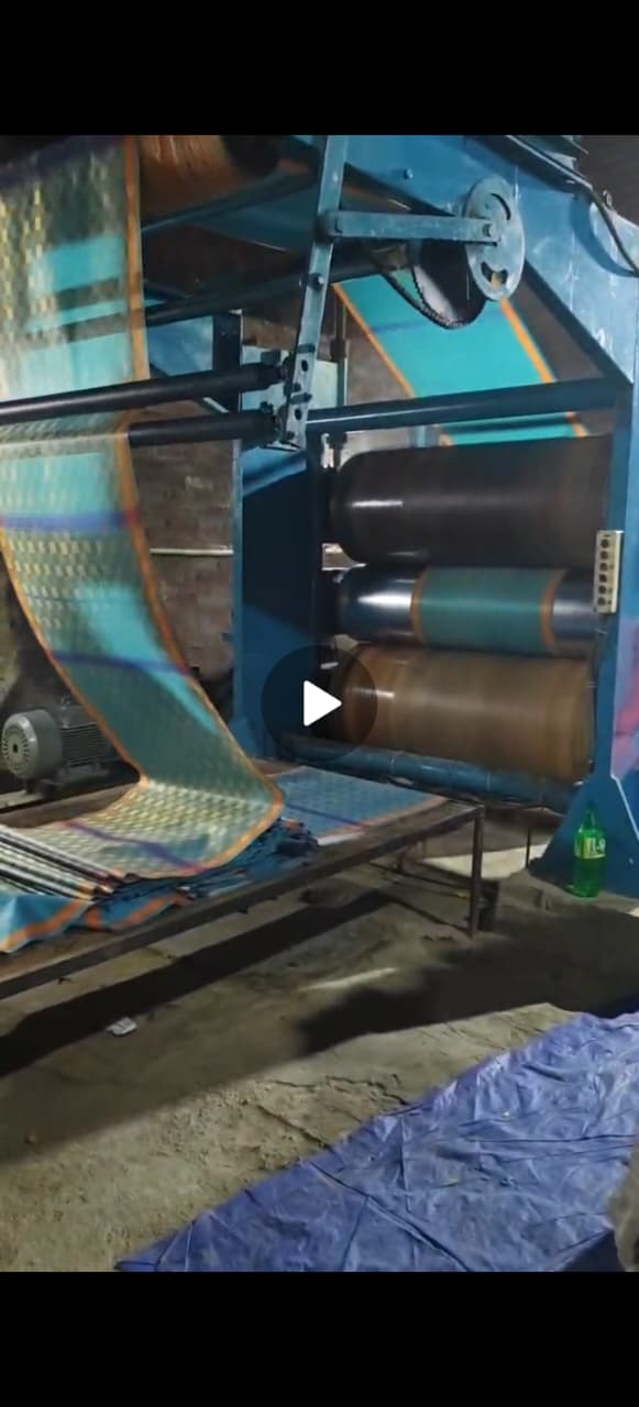 Calendaring Machine Cotton And Steel Role