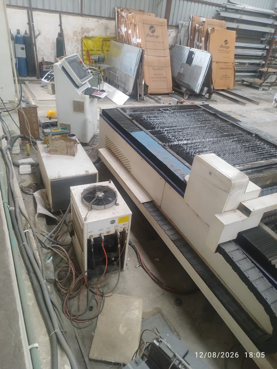 LASER METAL CUTTING CNC IPG GERMAN 1KW