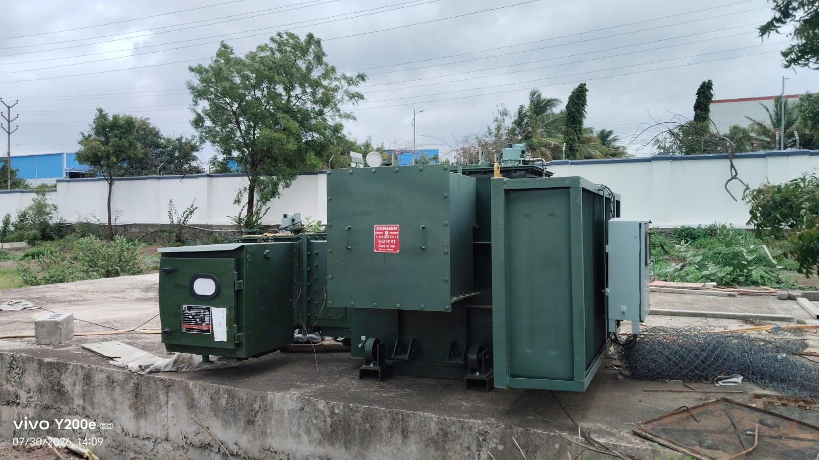 UNUSED 630 KVA ESTER OIL TRANSFORMER – 11 KV / 433 V – SHIVAMSHREE POWER – PUNE 3
