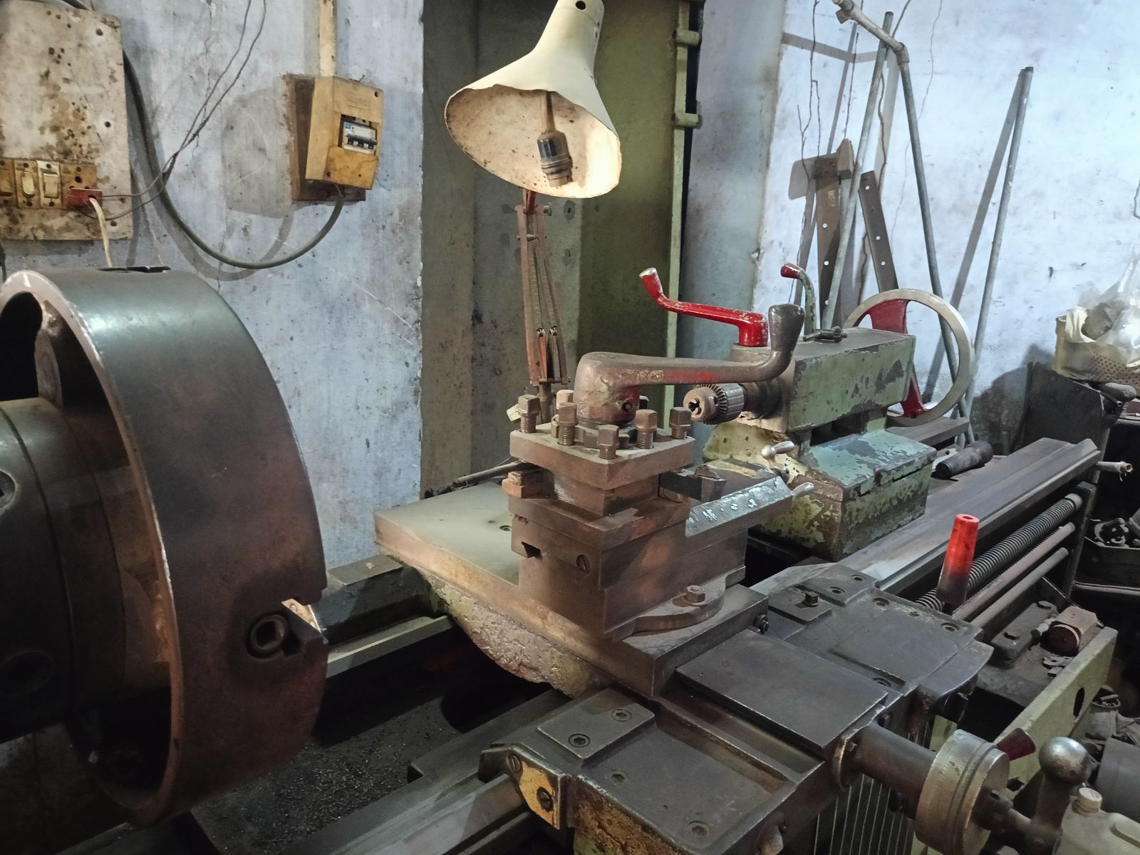 Lathe machine 10