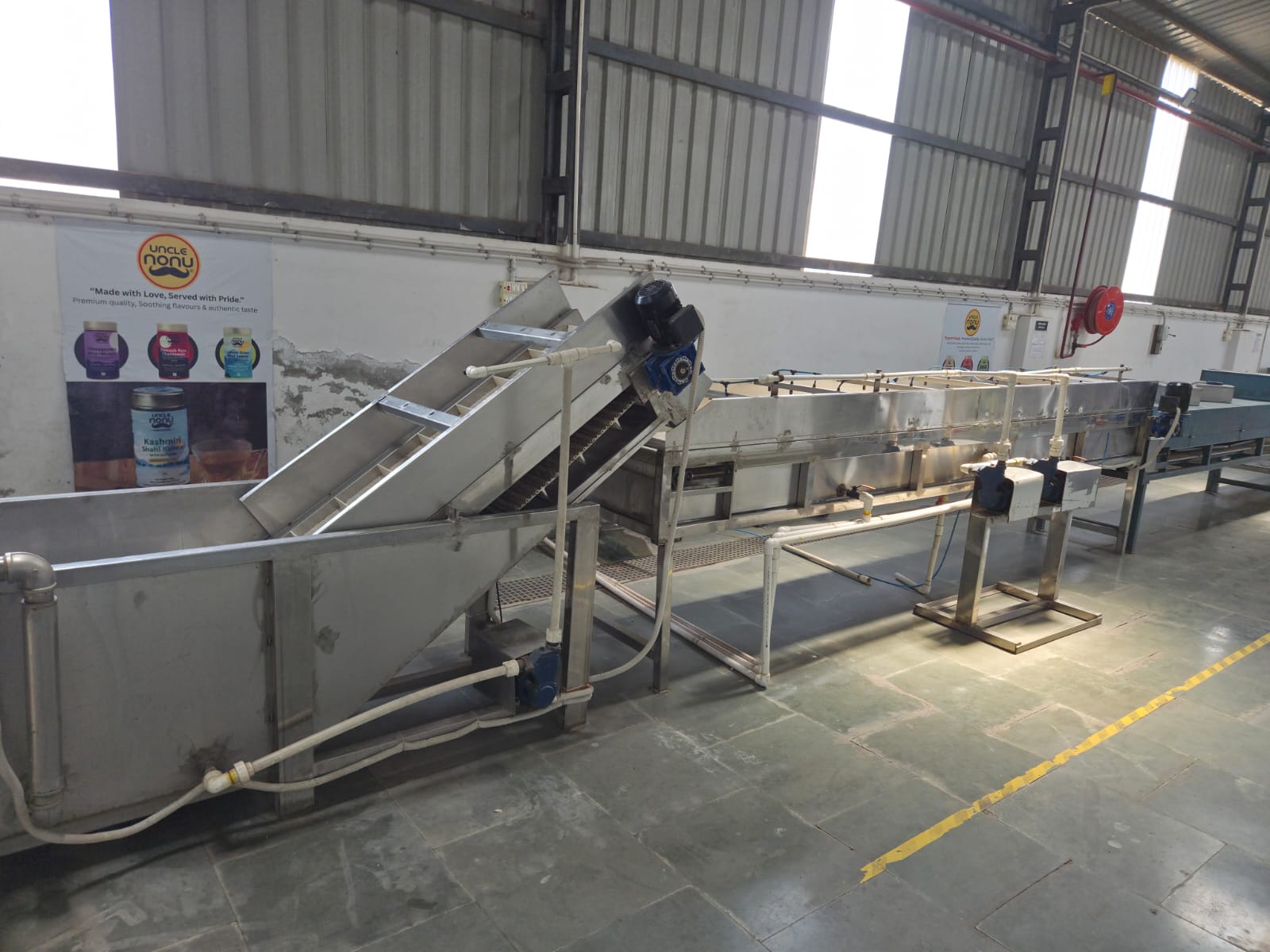 Tank Washing with belt washing