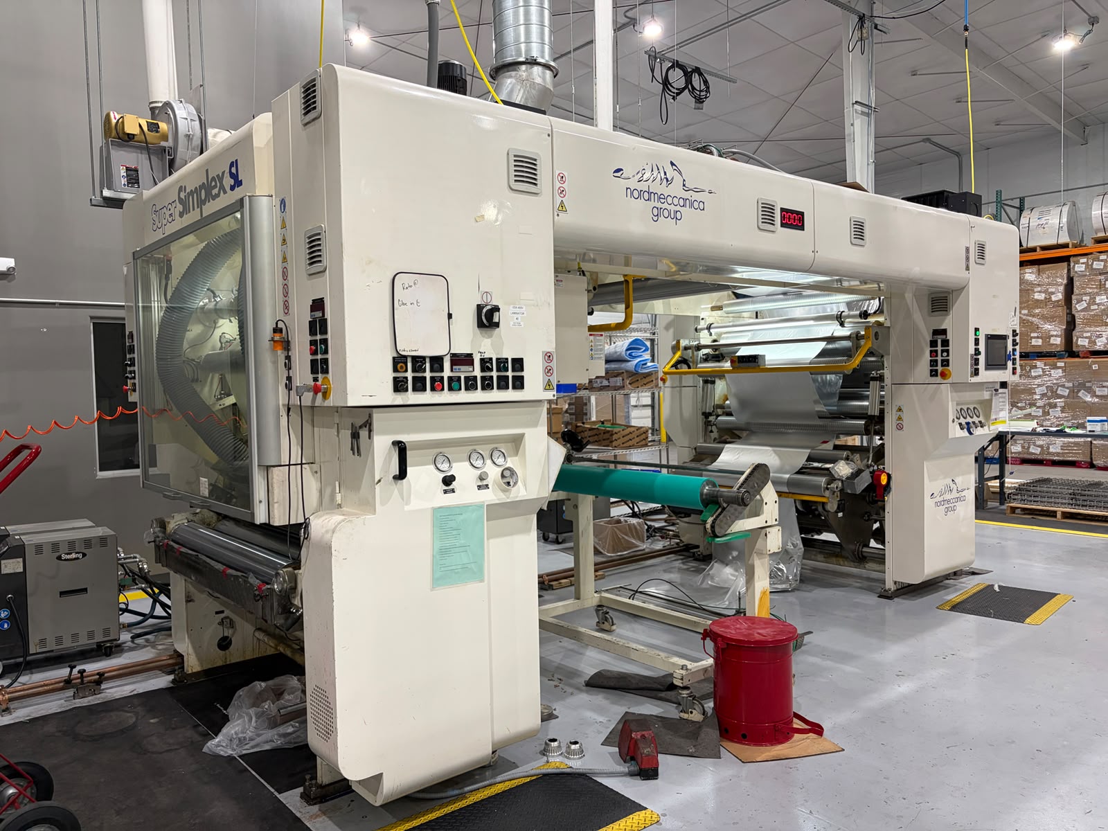 Nord Meccanica Super Simplex SL L1300 Solvent Less lamination Machine