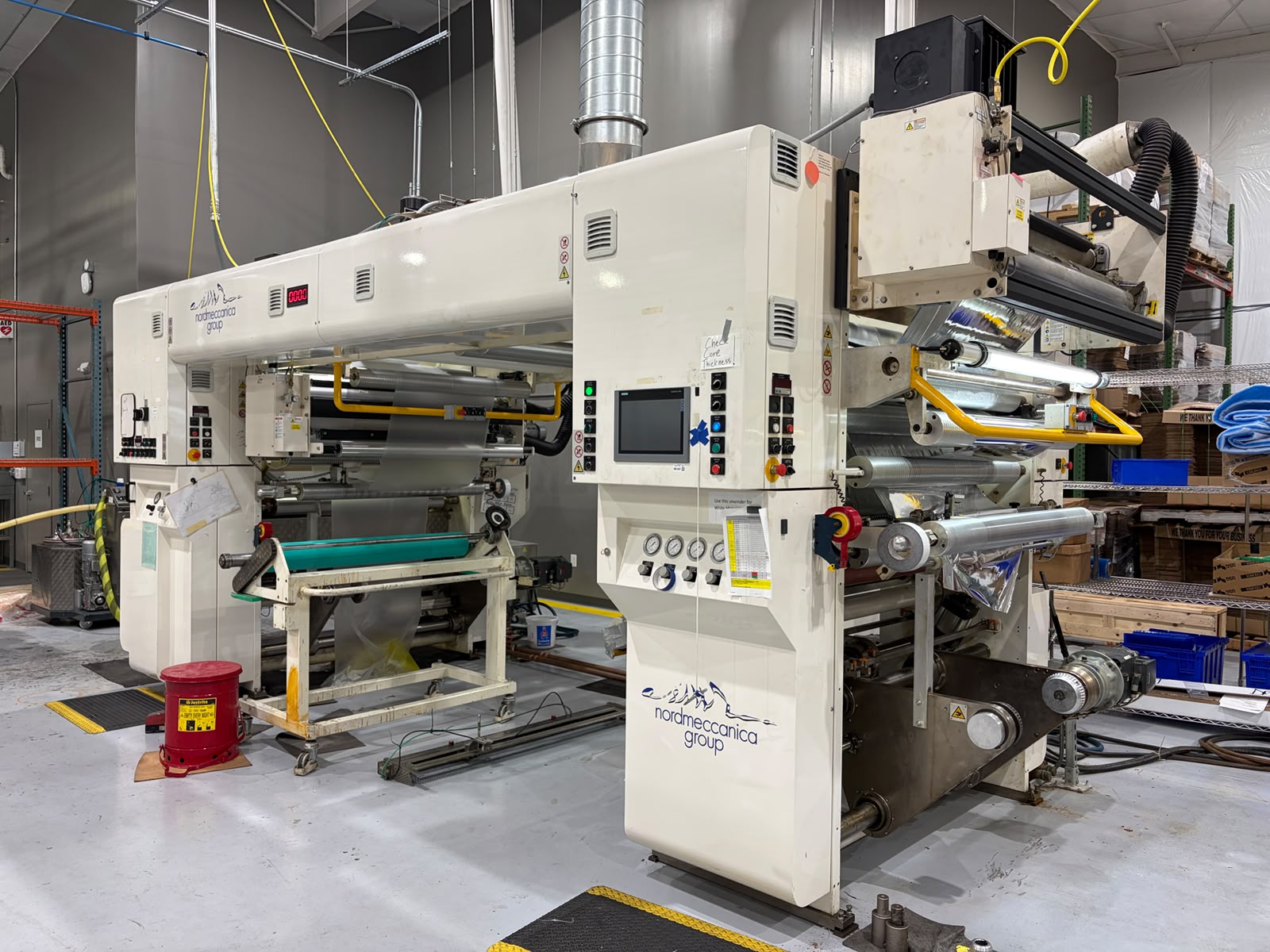 Nord Meccanica Super Simplex SL L1300 Solvent Less lamination Machine 2