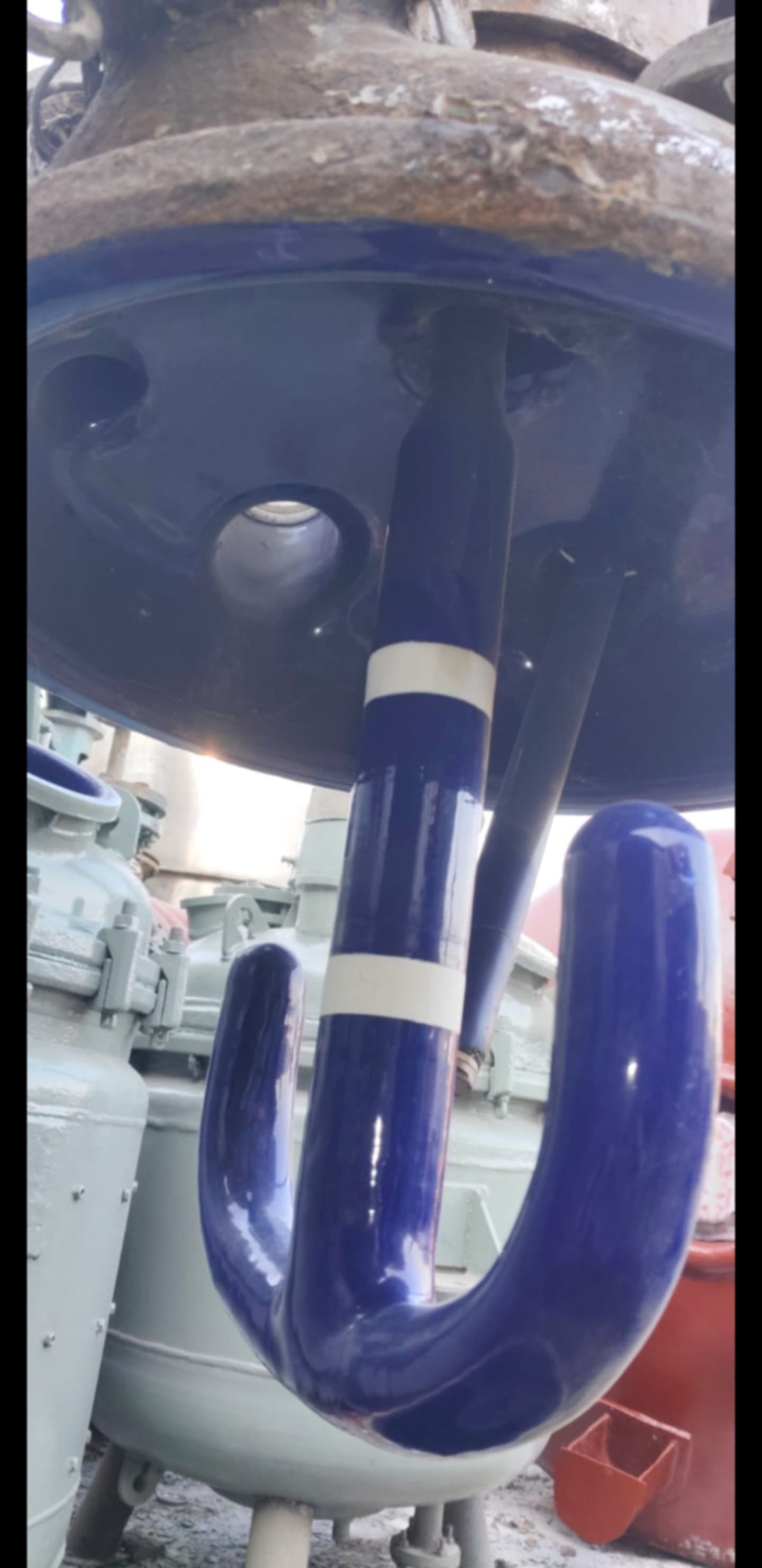 63 Litres GMP Glass-Lined Reactor (GLR) with Anchor Agitator 8